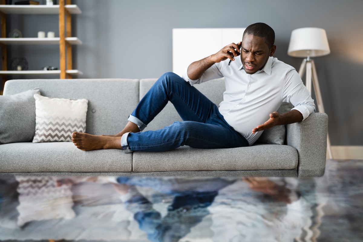 Home Interior Flood Inside. Calling Plumber
plumber, call, home, flood, mobile, apartment, maintenance, interior, inside, room, water, house, sitting, damage, leak, african, phone, furniture, drip, american, service, smartphone, man, angry, living, black
Home Interior Flood Inside. Calling Plumber On Mobile Phone