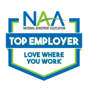 National Apartment Association Award for top employer for Grace Hill.