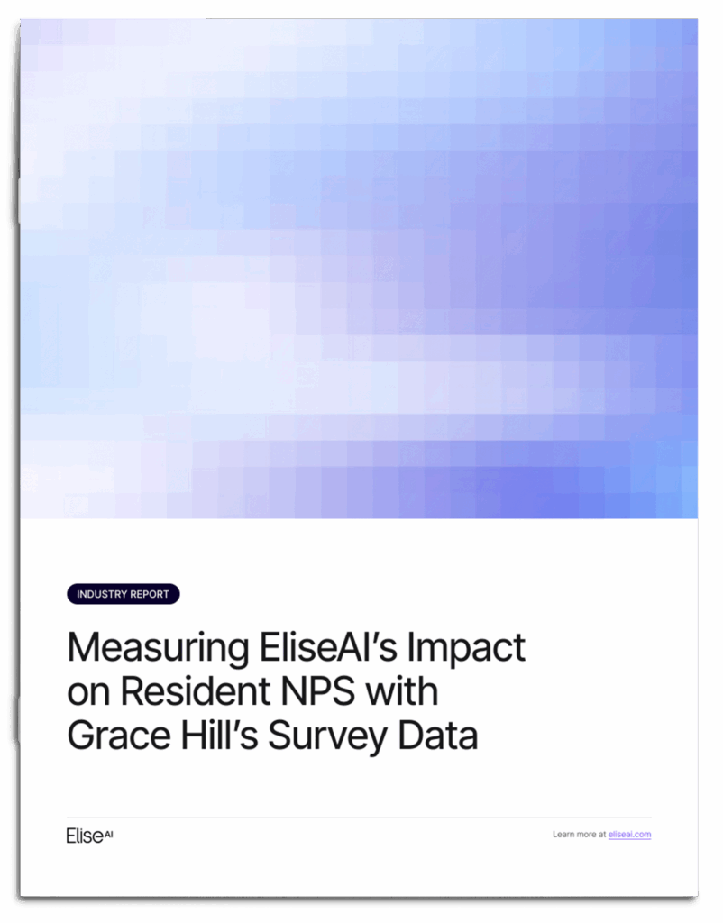 measuring eliseai's impact on resident NPS with Grace Hill Survey data report thumbnail